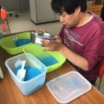 樹林(きりん)ワーク班 室内活動2