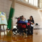 樹林(きりん)余暇活動──樹林の大イベント「運動会」2 「閉会の言葉」を大きな声で堂々と。