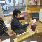 樹林(きりん)クラフト班 室内活動1